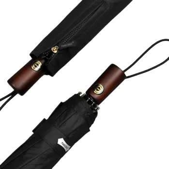 Deštník Pánský deštník vystřelovací Parachase PA146 černý