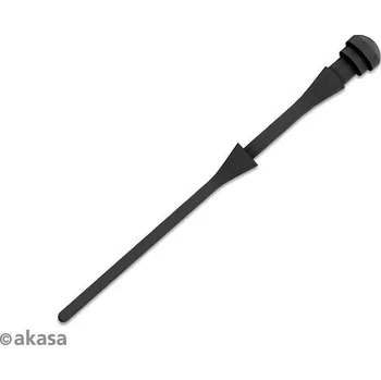 Počítačové chlazení Akasa protivibrační spony na ventilátory (60ks) černé