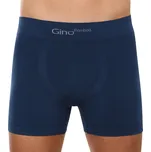 Pánské boxerky Gino bezešvé bambusové petrol (54004) M 54004-DZM Možnost vrácení zboží ZDARMA do 120 dnů!
