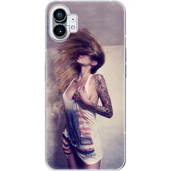 Telefonní příslušenství Odolné silikonové pouzdro iSaprio - Girl 01 - Nothing Phone (1)