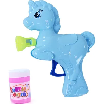 Hra na zahradu Rappa Pistole bublifuk jednorožec výroba bublin