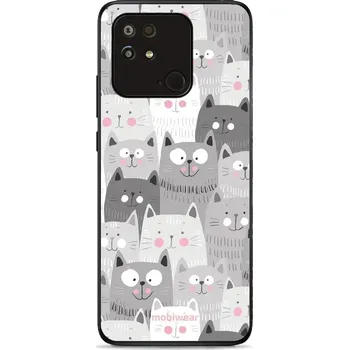 Pouzdro na mobilní telefon Lesklý kryt Mobiwear Glossy - Xiaomi POCO C40 - G045G - Kočičky (Prémiové lesklé pouzdro, obal, kryt Mobiwear Glossy na mobil Xiaomi POCO C40 - G045G - Kočičky, materiál Plast + TPU silikon - krytí po všech stranách, neošoupatelný potisk, tenké provedení,