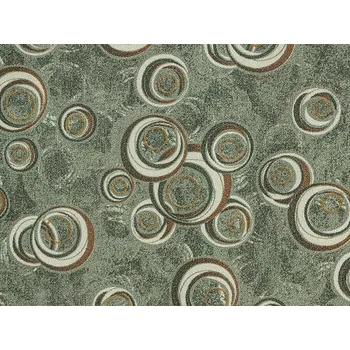 Koberec Koberec Florida 7480 zelený Šíře role: 4 m Vzorek zdarma