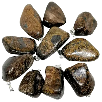 Přívěsek Bronzit, přívěsek tromlovaný