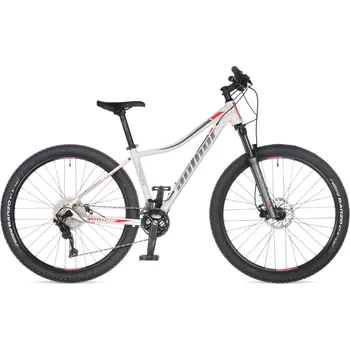 Horské kolo AUTHOR Traction 27,5 ASL 2023-24 14" bílá/stříbrná/červená dámské MTB 27,5"kolo