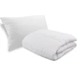 Set Celoroční přikrývka prošívaná 140 x 200 cm s polštářem BASIC 70 x 90 cm, přikrývka 140 x 200 cm, polštář 70 x 90 cm