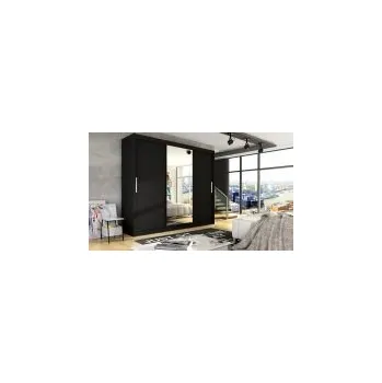 Šatní skříň FALCO Skříň Aston I černá