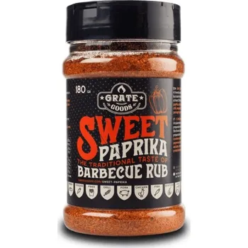 Koření BBQ koření Sweet Paprika Premium BBQ 180g Grate Goods