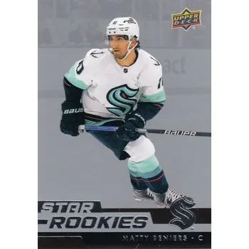 Karetní hra insert RC karta MATTY BENIERS 22-23 Star Rookies Box Set číslo 5