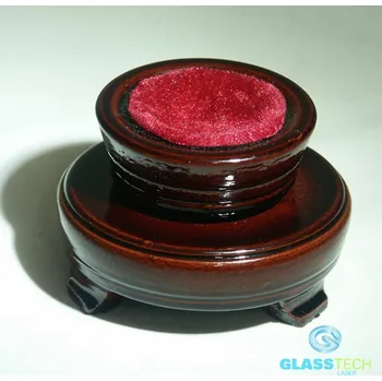 Dřevěný stojánek - 85 (Dřevěný stojánek na skleněnou nebo kamennou kouli 80-100 mm)