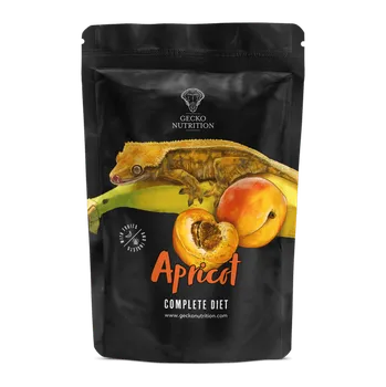 Teraristika Gecko Nutrition Kaše pro pagekony Meruňka/banán Hmotnost: 50 g