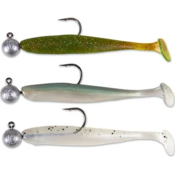 Rybářský háček 3ks - Gumová Nástraha Iron Claw Easy Shad PnP 12,5cm MIX 3