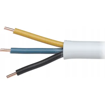 elektrický kabel Kulatý elektrický kabel YDY 450/750V 3x2,5mm2 100m MERCOR