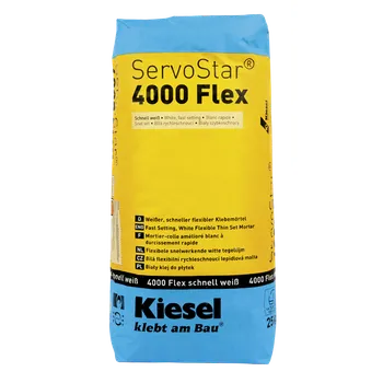 Průmyslové lepidlo Kiesel Servostar 4000 flex Bílé lepidlo Schnell 25 kg Akce