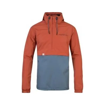 Pánská softshellová bunda Hannah FOUNDER mecca orange/balsam green M; Oranžová bunda + DÁREK DLE VÝBĚRU!