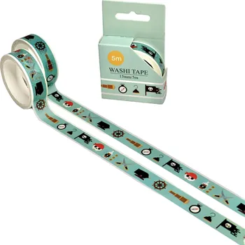 Lepicí páska AKN Washi páska - Piráti (5m)