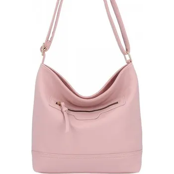 Kabelka Dámská kabelka listonoška Herisson pudrová růžová 1052L2081