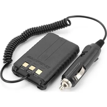 Vysílačka 12V napájecí adaptér (eliminátor) pro Baofeng UV-5R