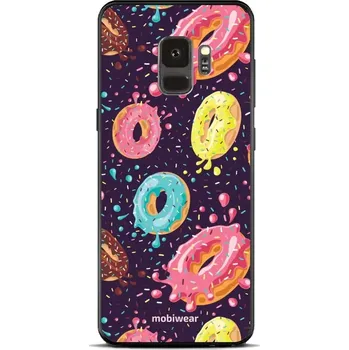 Pouzdro na mobilní telefon Lesklý kryt Mobiwear Glossy - Samsung Galaxy S9 - G046G - Donutky (Prémiové lesklé pouzdro, obal, kryt Mobiwear Glossy na mobil Samsung Galaxy S9 - G046G - Donutky, materiál Plast + TPU silikon - krytí po všech stranách, neošoupatelný potisk, tenké)
