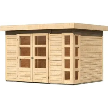 Zahradní domek LANIT PLAST Dřevěný domek KARIBU KERKO 4 (82928) natur LG2964