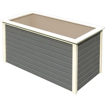 Pařeniště LANIT PLAST Vyvýšený záhon KARIBU HOCHBEET 192 (64571) terragrau LG1992 7188