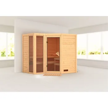 Sauna KARIBU HOLZTECHNIK Finská sauna KARIBU AMARA (71285) LG3044 AKCE