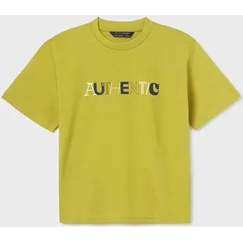 Chlapecké oblečení chlapecké triko s nápisem Mayoral 840-19 velikost 140