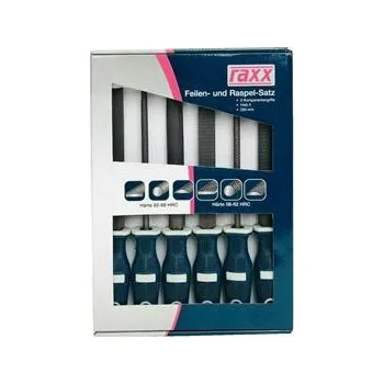 Sada rašplí a pilníku 200mm 6-dílná