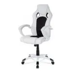 AUTRONIC Sportovní křeslo KA-Y157 BKW bílá