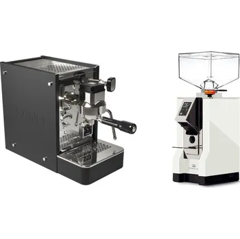 Kávovar Stone Espresso Lite Black + Eureka Mignon Perfetto, CR white