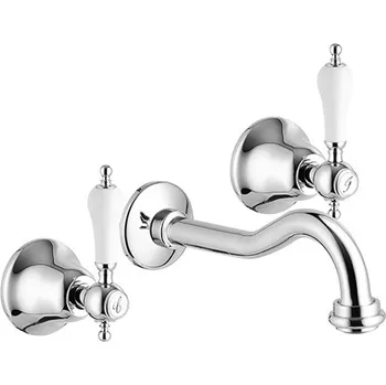 Vodovodní baterie Umyvadlová baterie MIROX bez výsuvného odpadu chrom 5718