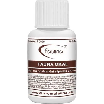Tělový olej Ústní olej Fauna Oral proti zápachu Aromafauna velikost: 20 ml