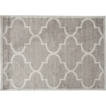 Koberec Kusový koberec Lazur - mřížka 1 - tmavě šedý Rozměr koberce: 120x170 cm