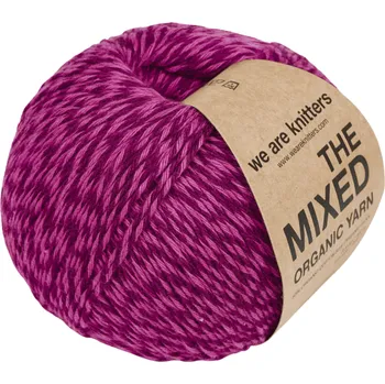 Příze we are knitters Příze The Mixed Yarn – fialová Wine
