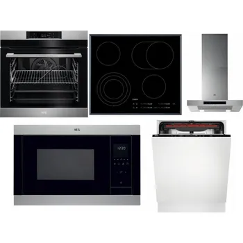 Set domácích spotřebičů AEG BPK742380M + AEG Mastery DirectTouch HK654070FB + AEG Mastery DBB5660HM + AEG Mastery MSB2547D-M + AEG Mastery MaxiFlex FSB53927Z