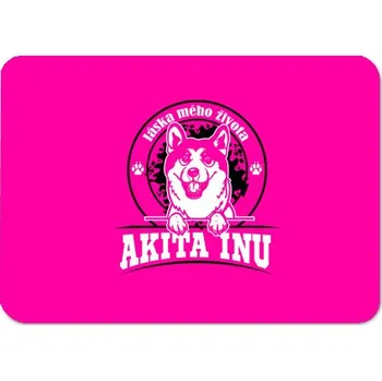 Dámské tričko STRIKER Podložka pod myš akita inu