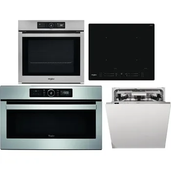 Set domácích spotřebičů WHIRLPOOL AKZ9 9480 IX + WHIRLPOOL WL S7260 NE + WHIRLPOOL ABSOLUTE AMW 730 IX + WHIRLPOOL WIO 3T133 PLE