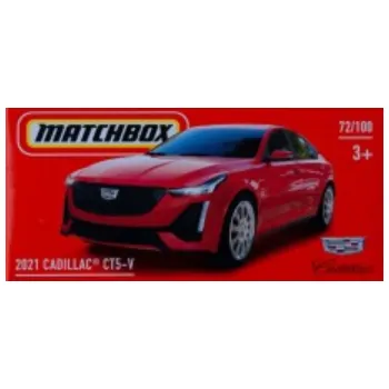 auto na autodráhu Matchbox 2021 Cadilac CT5-V Box