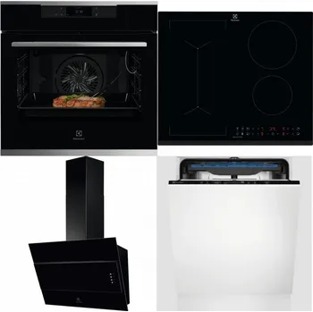 Set domácích spotřebičů ELECTROLUX KOEBP39X + ELECTROLUX LIV63431BK + ELECTROLUX LFV316K + ELECTROLUX EES48200L
