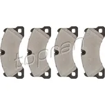 Sada brzdových destiček, kotoučová brzda, , 7L0698151M, 7L0698151N, 95535193962, 95535193963, TOPRAN, 113 814