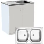 A-Interiéry KCH-401 B 80-2D bílá