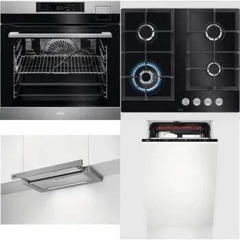 Set domácích spotřebičů AEG BSK792380M + AEG Mastery SpeedBurner HKB64420NB + AEG DPE5660M + AEG Mastery MaxiFlex FSE73507P