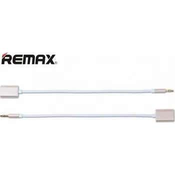 Audio kabel Remax | AUX 3,5mm jack rozdvojka RL-S20 white/gold R8001