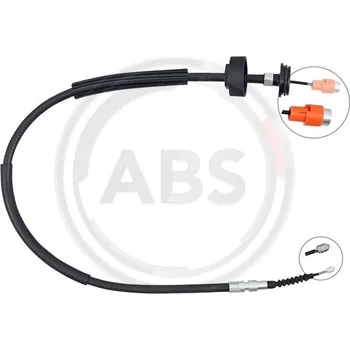 Lanko parkovací brzdy Tažné lanko, parkovací brzda, , 34436785430, 34436797372, 34436865020, 34436883930, A.B.S., K15042