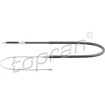Lanko parkovací brzdy Tažné lanko, parkovací brzda, , 1K0609721AA, 1K0609721AT, 1K0609721BB, 1K0609721T, TOPRAN, 111 210
