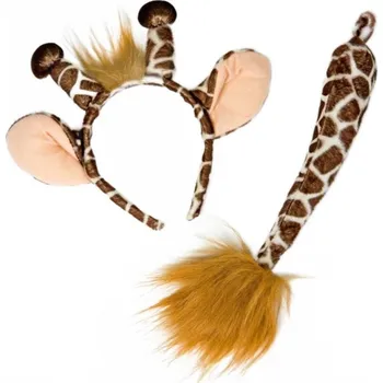 Karnevalový kostým Plyšový set - Žirafa