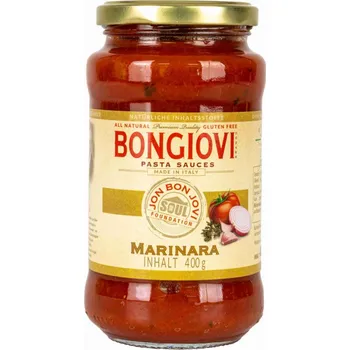 Bongiovi Rajčatová omáčka s oreganem 400g