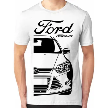 Pánské tričko Ford Focus Mk3 Pánské Tričko Khaki S