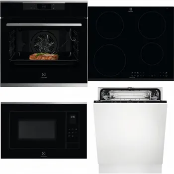 Set domácích spotřebičů ELECTROLUX KOEBP39X + ELECTROLUX LIR60430 + ELECTROLUX LMS4253TMX + ELECTROLUX EEA27200L