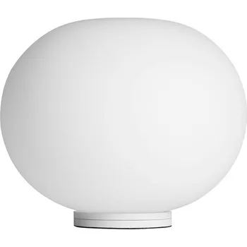 Lampička Flos F3331009 Glo-Ball Basic Zero, stolní lampa z triplexového skla s vypínačem, 1x60W E14, výška 16cm